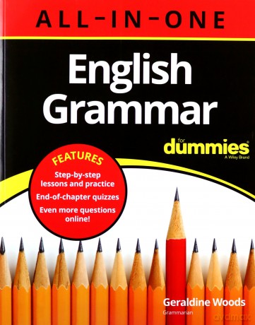 English Grammar All-in-One For Dummies - Geraldine Woods [KSIĄŻKA]