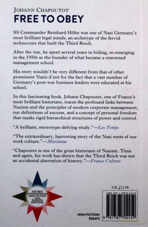 Free to Obey: How the Nazis Invented Modern Management - Johann Chapoutot [KSIĄŻKA]