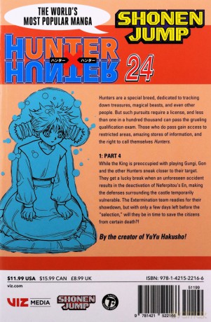 Hunter X Hunter Vol. 24: 1: Part 4 - Yoshihiro Togashi [KSIĄŻKA]