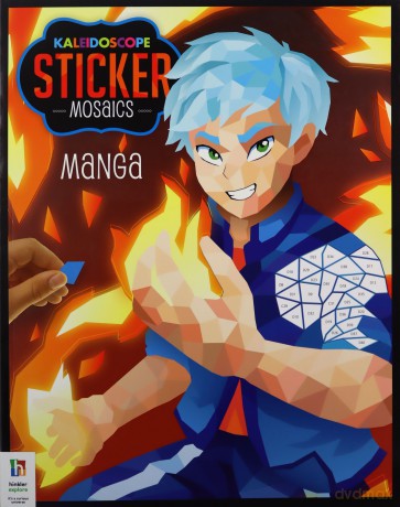 Kaleidoscope Sticker Mosaics Manga [KSIĄŻKA]