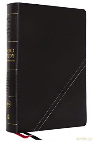 KJV, Word Study Reference Bible, Leathersoft, Black, Red Letter, Comfort Print: 2,000 Keywords that Unlock the Meaning of the Bible [KSIĄŻKA]