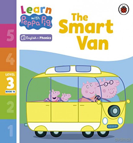 Learn with Peppa Phonics Level 3 Book 14 - The Smart Van - Peppa Pig [KSIĄŻKA]