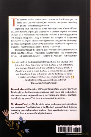 Lessons from the Empress: A Tarot Workbook for Self-Care and Creative Growth - Cassandra Snow [KSIĄŻKA]
