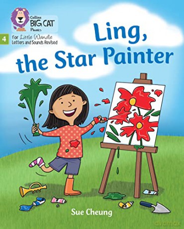 Ling, the Star Painter: Phase 4 Set 2 Stretch and challenge - Emil Guille-Marrett [KSIĄŻKA]
