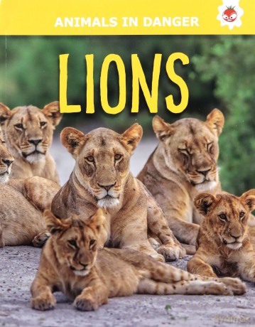 Lions - Animals In Danger - Kington Emily [KSIĄŻKA]