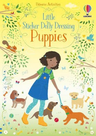 Little Sticker Dolly Dressing Puppies - Fiona Watt [KSIĄŻKA]