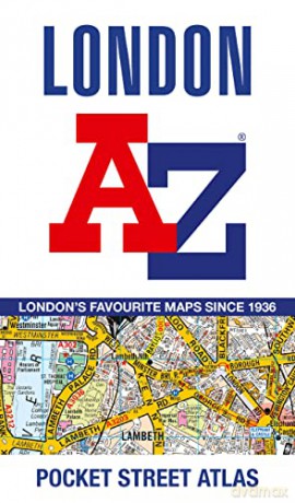 London A-Z Pocket Atlas - A-Z Maps [KSIĄŻKA]