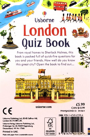 London Quiz Book - Sam Smith [KSIĄŻKA]