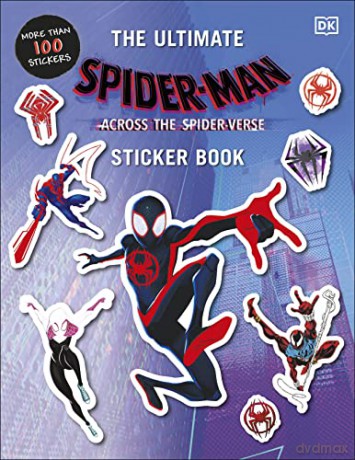 Marvel Spider-Man Across the Spider-Verse Ultimate Sticker Book - Matt Jones [KSIĄŻKA]