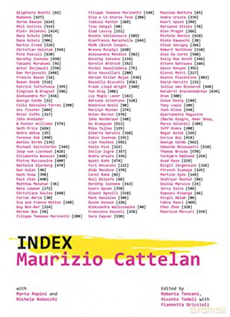 Maurizio Cattelan: Index - Maurizio Cattelan [KSIĄŻKA]