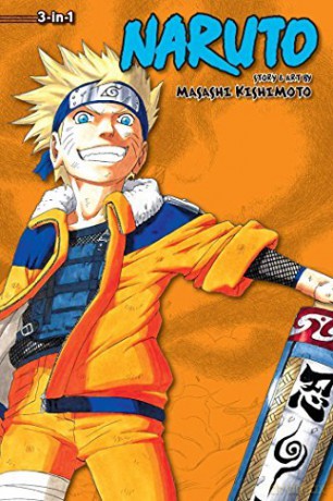 Naruto 3in1 Tp Vol 04 - Masashi Kishimoto [KSIĄŻKA]
