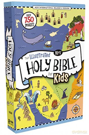 NIrV, The Illustrated Holy Bible for Kids, Hardcover, Full Color, Comfort Print: Over 750 Images [KSIĄŻKA]