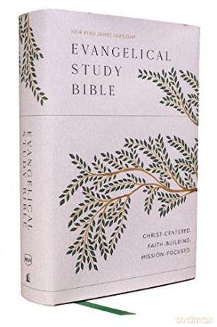NKJV, Evangelical Study Bible, Hardcover, Red Letter, Comfort Print: Christ-centered. Faith-building. Mission-focused. [KSIĄŻKA]