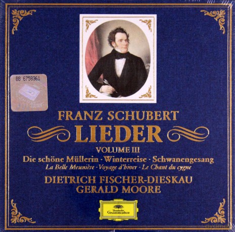 Ficcher-Diskau,Moore: Schubert:Lieder Vol. Iii [3CD]