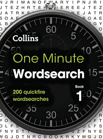One Minute Wordsearch Book 1: 200 quickfire wordsearches - Collins Puzzles [KSIĄŻKA]