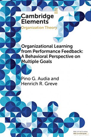 Organizational Learning from Performance Feedback: A Behavioral Perspective on Multiple Goals: A Multiple Goals Perspective - Pino G. Audia [KSIĄŻKA]