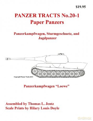Panzer Tracts No.20-1: Paper Panzers - Thomas Jentz [KSIĄŻKA]