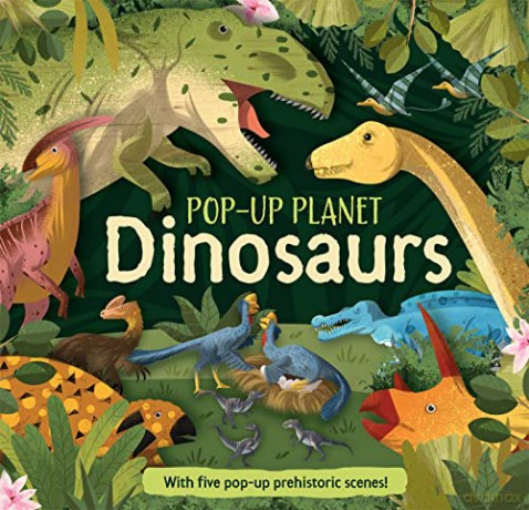 Pop-Up Planet: Dinosaurs - Dragan Kordic [KSIĄŻKA]