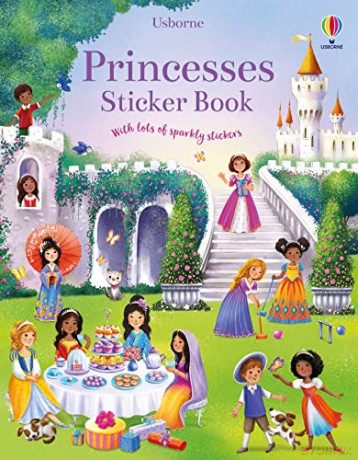 Princesses Sticker Book - Fiona Watt [KSIĄŻKA]