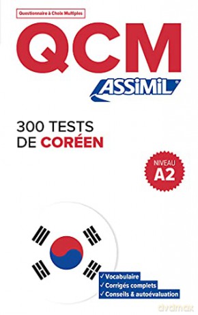 QCM 300 Tests de Coreen, niveau A2 - Inseon Kim-Juquel [KSIĄŻKA]