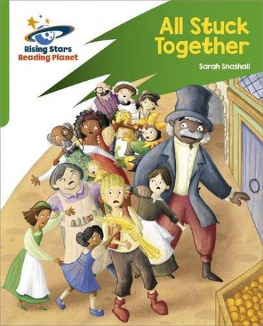Reading Planet: Rocket Phonics - Target Practice - All Stuck Together - Green - Abigail Steel [KSIĄŻKA]