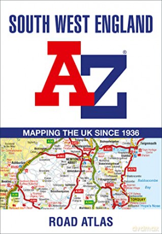 South West England A-Z Road Atlas - A-Z Maps [KSIĄŻKA]