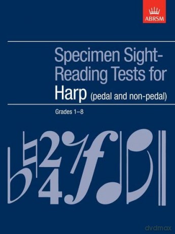 Specimen Sight-Reading Tests for Harp, Grades 1-8 - Abrsm [KSIĄŻKA]