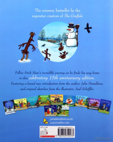 Stick Man 15th Anniversary Edition - Julia Donaldson [KSIĄŻKA]