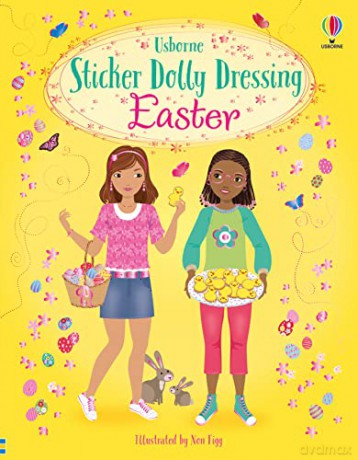Sticker Dolly Dressing Easter - Fiona Watt [KSIĄŻKA]