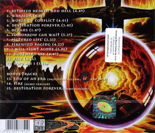 Firewind: Between Heaven And Hell [CD]