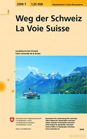 Switzerland footpath map [KSIĄŻKA]