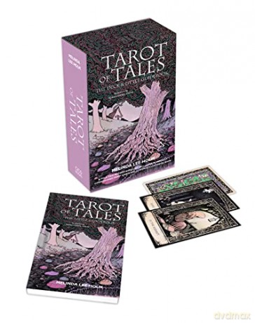 Tarot of Tales: A folk-tale inspired boxed set including a full deck of 78 specially commissioned tarot cards and a 176-page illustrated book - Melinda Lee Holm [KSIĄŻKA]