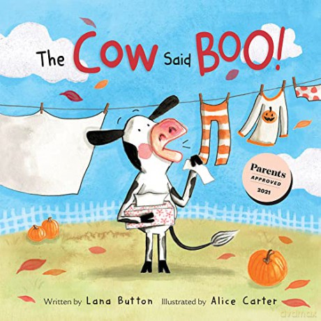The Cow Said BOO! - Lana Button [KSIĄŻKA]