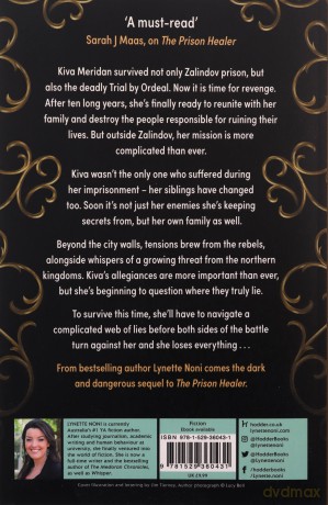 The Gilded Cage: the thrilling, unputdownable conclusion to The Prison Healer - Lynette Noni [KSIĄŻKA]