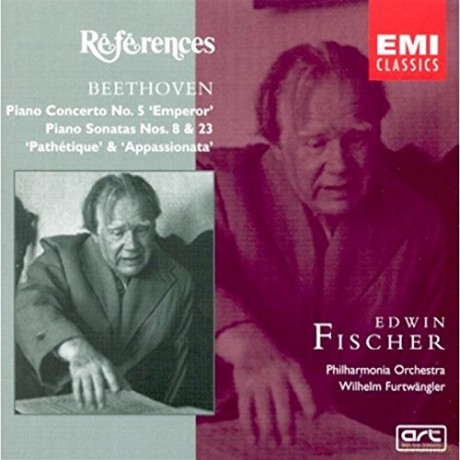 Fischer/Furtwangler/Philharmonia Orch: Piano Concerto No.5/Piano Sonata No.8&23 [CD]