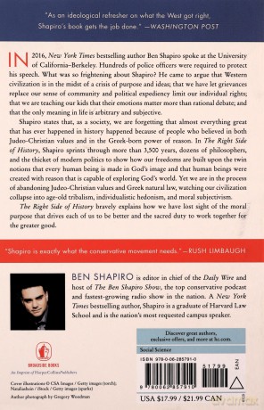 The Right Side of History: How Reason and Moral Purpose Made the West Great - Shapiro Ben [KSIĄŻKA]