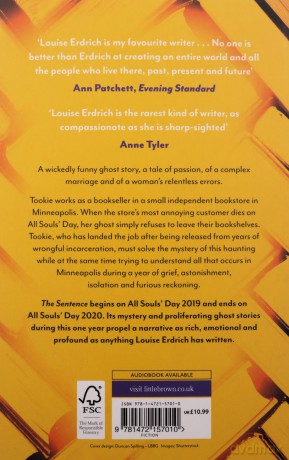 The Sentence: Shortlisted for the Women's Prize for Fiction 2022 - Louise Erdrich [KSIĄŻKA]