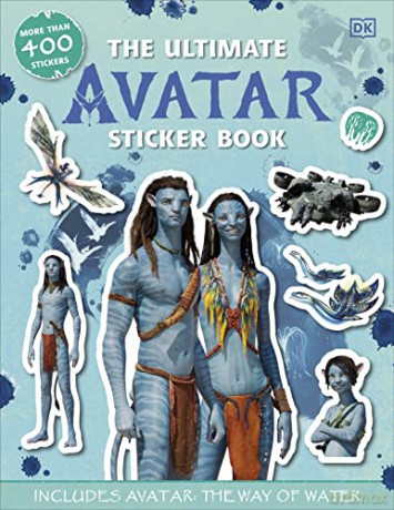 The Ultimate Avatar Sticker Book: Includes Avatar The Way of Water [KSIĄŻKA]