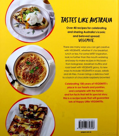 The Vegemite Cookbook: Favourite recipes that taste like Australia - Vegemite [KSIĄŻKA]