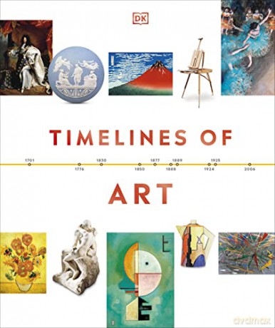 Timelines of Art - Dk [KSIĄŻKA]