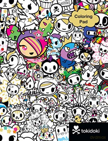 tokidoki Coloring Pad - Tokidoki [KSIĄŻKA]