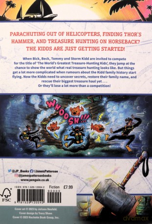 Treasure Hunters: The Greatest Treasure Hunt - James Patterson [KSIĄŻKA]
