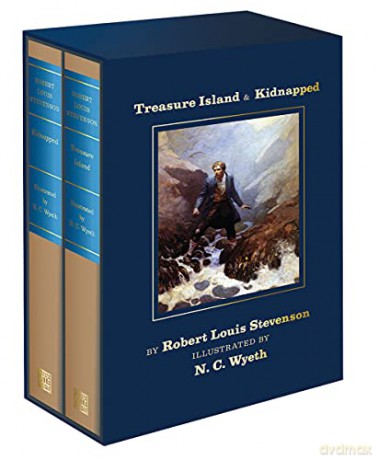 Treasure Island and Kidnapped: Collector's Edition: N. C. Wyeth Collector's Edition - Robert L Stevenson [KSIĄŻKA]