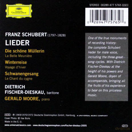 Fischer-Dieskau: Schubert:Lider Die Schone M.Winterreise [21CD]