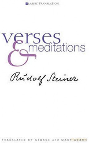 Verses and Meditations - Rudolf Steiner [KSIĄŻKA]
