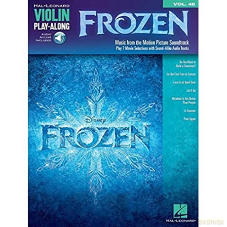 Violin Play-Along Volume 48: Frozen - Unknown [KSIĄŻKA]