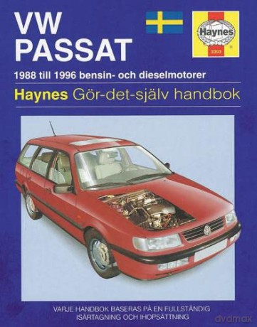 VW Passat 1988 - 1996 [KSIĄŻKA]