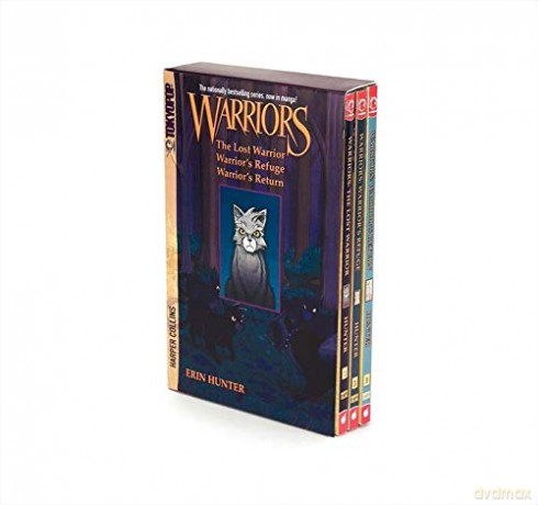 Warriors Manga 3-Book Box Set: Graystripe's Adventure - Hunter Erin [KSIĄŻKA]