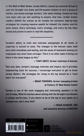 Way of the Wolf: Straight line selling: Master the art of persuasion, influence, and success - THE SECRETS OF THE WOLF OF WALL STREET - Jordan Belfort [KSIĄŻKA]