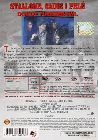 Ucieczka do zwycięstwa [DVD]